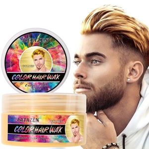 Cera para Peinar el Cabello con Logotipo Personalizado OEM al por Mayor, Cera para Colorear el Cabello a Granel, para Fiestas de Navidad y Cumpleaños, Color Temporal de Fijación Fuerte - Product Image 1