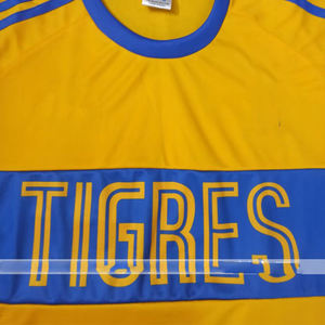 2025 мексиканские Тигры, мужские желтые футбольные майки с длинными рукавами, трикотаж с изображением тигра, с логотипом на заказ, быстрая доставка - Product Image 6