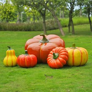 Grande simulation de fruits et légumes en céramique, sculpture de jardin, ferme de fraise, produits agricoles, ornements de décoration m - Product Image 2