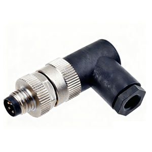 BEXKOM M8S(<span class=keywords><strong>M</strong></span>-R) 3 bis 8 Vergoldete Pins <span class=keywords><strong>M</strong></span>ännlicher Schraubverbinder EMC-Abschirmung IP67 Vibrationsfest Korrosionsbeständig Kunststoff-Steckverbinder - Product Image 1