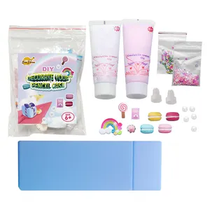 2023 DIY Kits Craft Handmade Creme Kleber Briefpapier Box Diy Kits für Kinder Hausgemachte kreative Kunststoff Bleistift Box Set