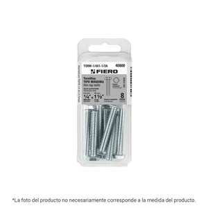 Scatola da 12 unità di Blister a macchina FIERO con 5 viti 5/16 'X 1-1/2' - Product Image 1