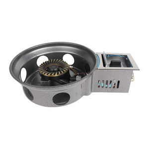 PINNOVO-parrilla de <span class=keywords><strong>gas</strong></span> coreana para barbacoa, olla caliente de acero inoxidable para exterior, parrilla de barbacoa para restaurante, mesa de <span class=keywords><strong>gas</strong></span>, estufa superior - Product Image 2