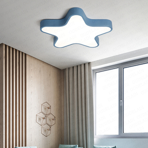 Plafonnier Led en forme d'étoile rose et bleue, design moderne, idéal pour une <span class=keywords><strong>chambre</strong></span> d'enfant, une <span class=keywords><strong>chambre</strong></span> d'enfant, une <span class=keywords><strong>chambre</strong></span> d'enfant, une fille ou un garçon - Product Image 6