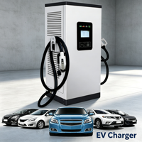 Station de recharge commerciale étanche pour site de recharge publique de véhicules électriques en extérieur