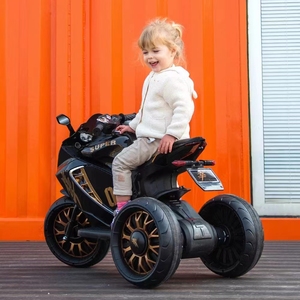 Fabriek Directe Levering 12V Batterij Werkende Elektrische Kids Motorfiets Plastic Rit Op Speelgoed Voor Kinderen Directe Levering - Product Image 2