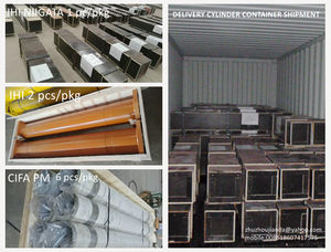 กระบอกคอนกรีตชุบโครเมียมแข็งทนทาน DN200 DN230 DN260 กระบอกส่งคอนกรีตสำหรับอะไหล่ปั๊มคอนกรีต Sani - Product Image 4