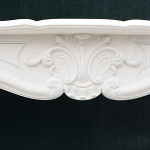 Cheminée électrique sculptée à la main en marbre blanc, 1 pièce, <span class=keywords><strong>d</strong></span>écoration <span class=keywords><strong>d</strong></span>'intérieur au Design moderne - Product Image 3