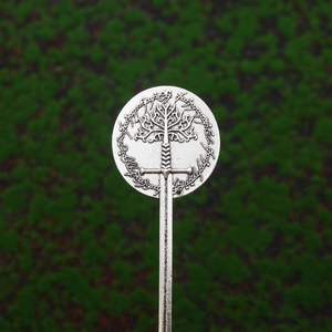 Épingle à cheveux rétro nordique style Viking Arbre de Vie, bijou de cheveux classique, accessoires pour femmes. - Product Image 3