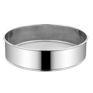 Ensemble de tamis à farine en acier inoxydable, 4 tailles, maille fine, outil de pâtisserie, utilisation domestique en cuisine - Product Image 2