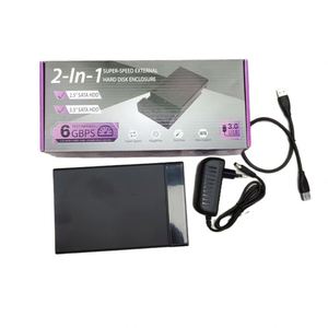 2.5 Inch & 3.5 Inch 2-in-1 SATA HDD USB3.0 <b>External</b> Hard <b>Drive</b> Enclosure for HDD <b>SSD</b> - Product Image 5