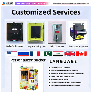 Máquina Expendedora <span class=keywords><strong>de</strong></span> Smoothies Operada con Monedas y <span class=keywords><strong>Billetes</strong></span>, Pantalla Táctil <span class=keywords><strong>de</strong></span> 32 Pulgadas, Multi-idioma, 110V 220V, <span class=keywords><strong>Caja</strong></span> <span class=keywords><strong>de</strong></span> Luz con Adhesivos Personalizados para Mercado - Product Image 4