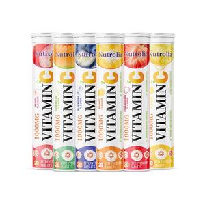OEM Custom Formula effervescente <span class=keywords><strong>compresse</strong></span> Supplements1000mg <span class=keywords><strong>vitamina</strong></span> <span class=keywords><strong>c</strong></span> frutta sapori compressa effervescente - Product Image 1