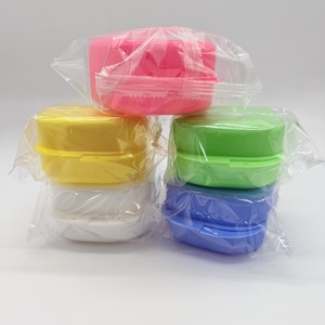 Dental orthodontic denture <b>case</b>, portable <b>retainer</b> <b>case</b>, large and medium opening tooth storage <b>case</b>, molar <b>case</b>, orthodontic - Product Image 2