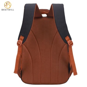 Mochila para Portátil Impermeable <span class=keywords><strong>de</strong></span> Nailon para Hombre con Logotipo Personalizado BESTWILL, Patrón Geométrico, para Negocios, Escuela y Viajes, con Cierre <span class=keywords><strong>de</strong></span> Cremallera - Product Image 2