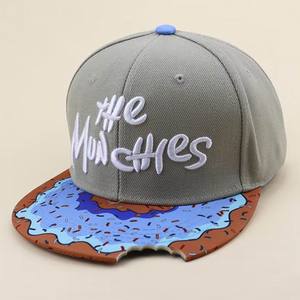 Gorras Snapback de Estilo Urbano, Gorra de Béisbol con Bordado de <span class=keywords><strong>Pizza</strong></span>, Gorra de Skateboard para Adolescentes - Product Image 2