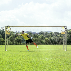 Foldable <strong>Soccer</strong> Target Goals Enhance Shooting Accuracy With Attached Goalposts and Crossbar for Top <strong>Bins</strong> Training - Product Image 5