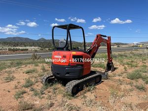 Excavatrice d'occasion de marque supérieure U35-4, mini-excavatrice de 3,5 tonnes de marque supérieure U35-4, prix bas pour les excavatrices de marque supérieure - Product Image 2