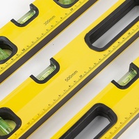 Niveau à bulle en alliage d'aluminium magnétique renforcé, multi-spécifications, multifonctionnel, pour la mesure et l'équilibre domestique
