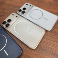 KAOU Nouvelle Arrivée Minimaliste Line Art Style INS Ultra-Fin Étui PC pour iPhone 16 Pro Max Protection Anti-Rayures Objectif Appareil Photo
