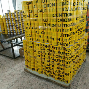 Cinta de Advertencia de Seguridad Wesure de Polietileno, 100m×75mm, Impresión Personalizada, Cinta de Precaución - Product Image 3