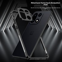 Coque de protection en métal de luxe IDEAL pour OnePlus 15, cadre en aluminium, protection de l'objectif en métal, film de protection