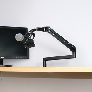 Support de microphone de bureau réglable robuste pour podcasting, compatible <span class=keywords><strong>avec</strong></span> <span class=keywords><strong>Blue</strong></span> <span class=keywords><strong>Yeti</strong></span> et autres microphones, accepte les commandes OEM - Product Image 2