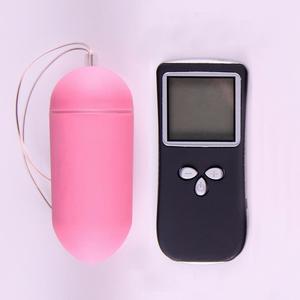 เครื่องสั่นทรงกระสุนแบบไร้สายควบคุมด้วยรีโมตหน้าจอแอลซีดีกันน้ำได้เครื่องสำเร็จความใคร่วิเศษสำหรับไข่ในช่องคลอดไข่สั่นสำหรับไข่ในช่องคลอด - Product Image 5