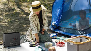 Puissance de stockage d'énergie de la centrale électrique portable 100wh avec batterie lithium-ion 18650 bon prix pour le camping en plein air pique-nique voyage - Product Image 4