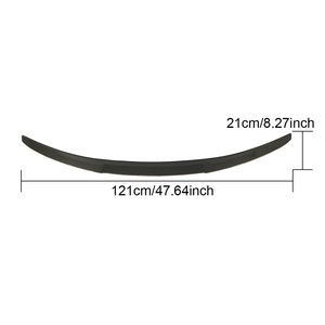 Aileron de canard en fibre de carbone M4 Look pour BMW Série 1 M 120i <span class=keywords><strong>125i</strong></span> 128i 135i M Sport <span class=keywords><strong>Coupé</strong></span> 2 portes 2008-2012 - Product Image 6