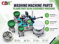 Machine d'assemblage automatique d'engrenages planétaires pour la production de pièces de lave-linge