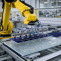 Ligne de production de panneaux solaires entièrement automatisée avec conception modulaire pour une adaptation flexible de la taille des panneaux