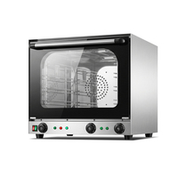 Horno de Convección Eléctrico Comercial de 220V, Automático, Digital, de Acero Inoxidable, para Croissants, Equipo de Cocina Comercial