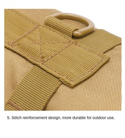 Tapis de tir tactique imperméable en rouleau, pour la chasse en plein air, le pique-nique, le camping, pliable et portable, en tissu Oxford, 150x210cm