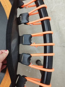 Everise tập thể dục 50 inch trong nhà Mini <span class=keywords><strong>Trampoline</strong></span> tập thể dục nhảy người lớn trẻ em rebounder với xử lý không có gấp - Product Image 3