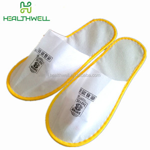 Pantoufle d'hôtel <span class=keywords><strong>de</strong></span> douche <span class=keywords><strong>de</strong></span> spa non tissée OEM personnalisée bon marché <span class=keywords><strong>jetable</strong></span> <span class=keywords><strong>de</strong></span> gros - Product Image 4