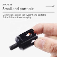SPG – stabilisateur d'arc composé de tir à l'arc, adaptateur de barre d'équilibre, anodisé usiné, déconnexion rapide, accessoires réglables montés