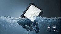 Lámpara de inundación de alta calidad IP66 Exterior Solar Road Floodlight 50W 100W 150W 200W Luces de inundación LED