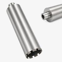 Foret diamanté industriel Tengrui pour béton armé, briques, maçonnerie, perçage à l'eau, garantie 3 ans, 450 mm au total