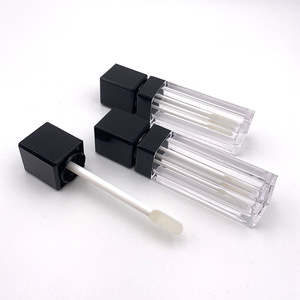 Rosa nero top <span class=keywords><strong>big</strong></span> 8ML tubi per lucidalabbra contenitore per tubo per rossetto liquido vuoto tubi per lucidalabbra quadrati bacchetta - Product Image 3