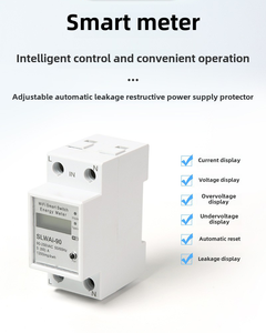 Chất lượng cao một pha thông minh AC 230V kỹ thuật số <span class=keywords><strong>LCD</strong></span> hiển thị năng lượng Meter Wifi điều khiển từ xa điện cho xây dựng kWh - Product Image 4