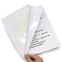Étiquettes A4 en papier pour imprimante d'étiquettes, autocollants de Logo, étiquettes blanches, produits d'étiquettes