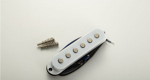 Pickup Bộ dụng cụ tự làm cho ST Guitar Alnico 5 dàn pickups sợi bobbin Alnico V cực mảnh vải sáp Dây cáp cổ Loại bìa - Product Image 4