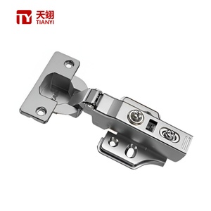 Factory Hot Selling Bedroom Apartment Furniture Cabinet Hydraulic <b>Cushion</b> Soft Close Silent Fixed Hinge Nickel Plated Durable - Product Image 1