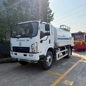 Camión Cisterna de Agua Shacman de 9000 Litros, Camión de Riego para Fines Municipales de Jardinería, Camión Cisterna de Agua en Venta - Product Image 3