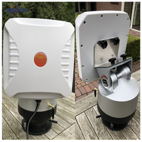 CCTV PTZ Rotador 10Kg Carga DC12V DC24V RS48 Control remoto Unidad de inclinación panorámica al aire libre