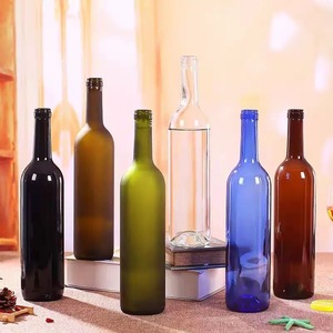 <span class=keywords><strong>Vin</strong></span> <span class=keywords><strong>de</strong></span> <span class=keywords><strong>Bordeaux</strong></span> 750ml bouteilles en verre bleu conception d'usine en gros <span class=keywords><strong>bon</strong></span> prix - Product Image 5