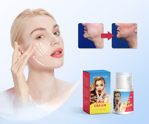 Crème éclaircissante pour le visage, vente en gros, brûle les graisses, façonne le Double <span class=keywords><strong>menton</strong></span>, raffermit le visage, soins amincissants, mâchoire fine, crème pour le visage - Product Image 1