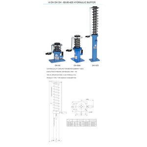 Tùy chỉnh mùa xuân thủy lực đối trọng năng lượng tản loại thang máy dầu đệm - Product Image 5