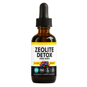 OEM Clinoptilolite Zeolite Detox Drops para niños Daily Vitamin D B12 Body Focus Suplemento Healthcare Detox Cleanse Liquid - Product Image 1